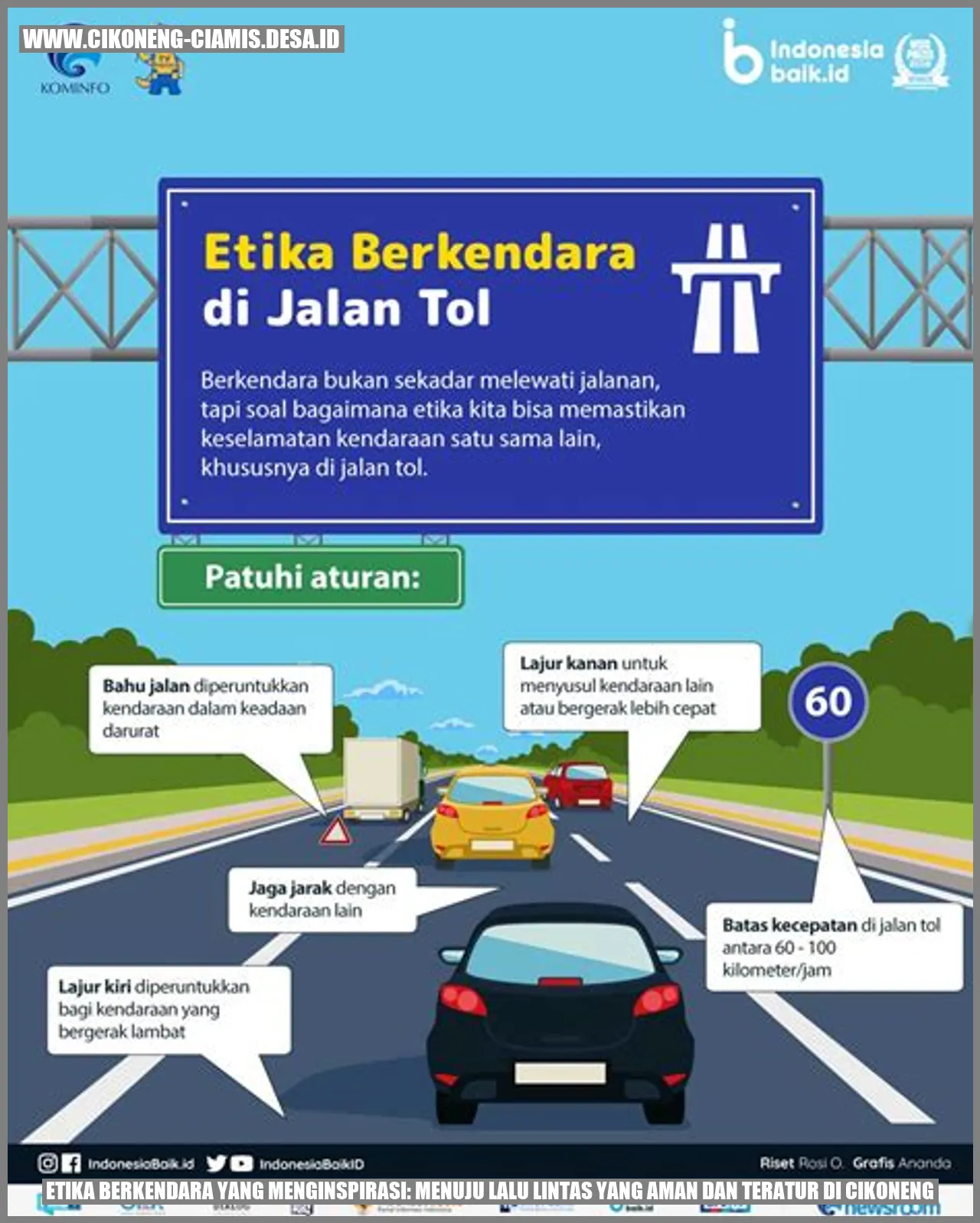 Etika Berkendara yang Menginspirasi: Menuju Lalu Lintas yang Aman dan Teratur di Cikoneng