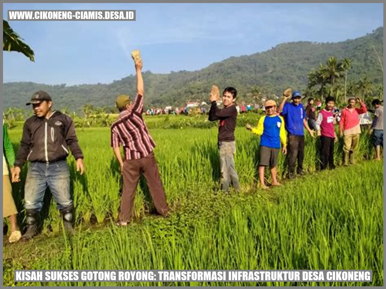 Kisah Sukses Gotong Royong: Transformasi Infrastruktur Desa Cikoneng