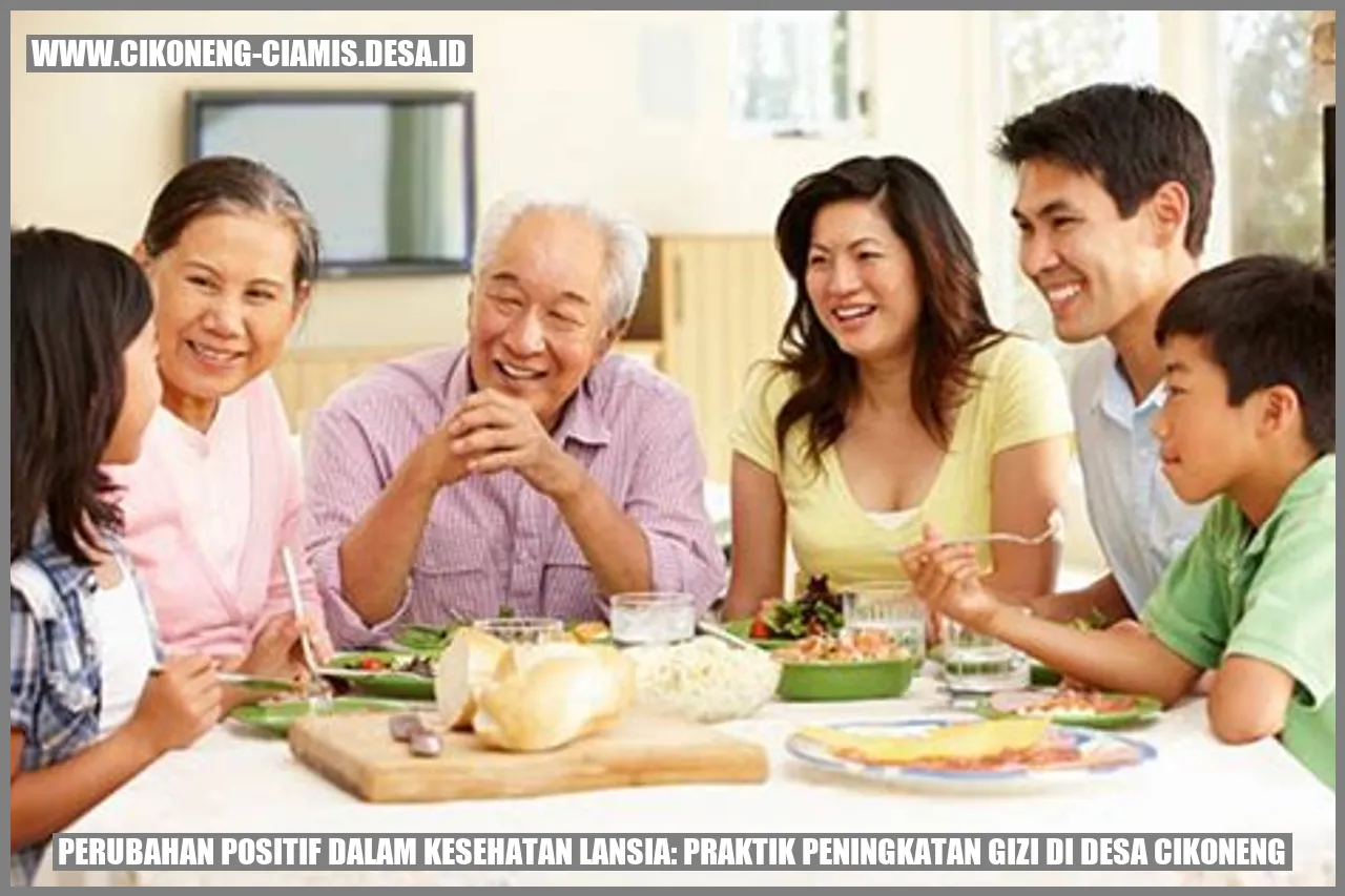 Perubahan Positif dalam Kesehatan Lansia: Praktik Peningkatan Gizi di Desa Cikoneng