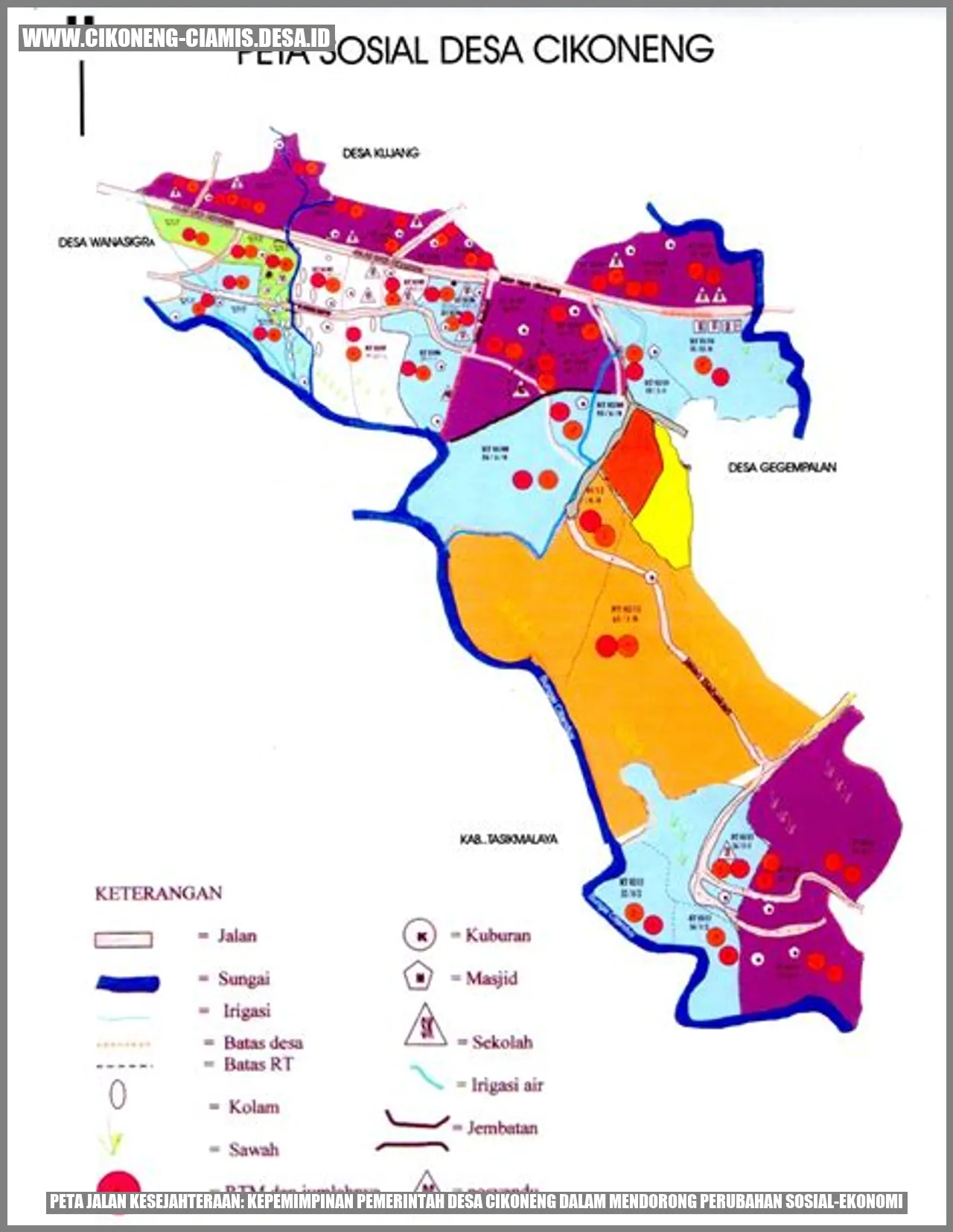 Peta Jalan Kesejahteraan: Kepemimpinan Pemerintah Desa Cikoneng dalam Mendorong Perubahan Sosial-Ekonomi